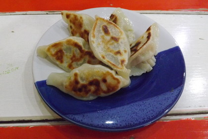 キャベツと豚肉の餃子